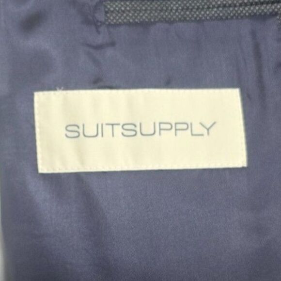 Suitsupply Men's Gray Sienna Blazer Vitale Barberis Canonico Super 110s 44R - Picture 3 of 12